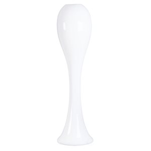 Uniquewise 39-in x 10-in White Fibreglass Vase