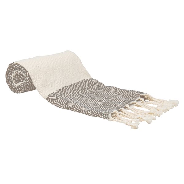 IH Casa Decor Basketweave Hand Towel (16 X 27) (White) - Set of 6