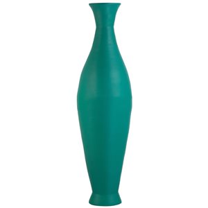 Uniquewise 44-in x 12-in Blue Bamboo Vase