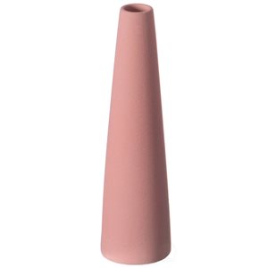 Uniquewise 8-in x 2.5-in Pink Ceramic Vase