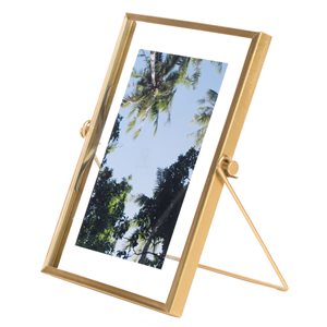 Fabulaxe Gold Metal Picture Frame (4-in x 6-in)
