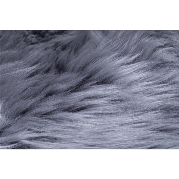 Deerlux 16-in Pink Lamb Fur Indoor Decorative Pillow