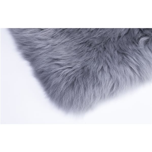 Deerlux 16-in Pink Lamb Fur Indoor Decorative Pillow