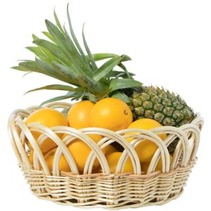 Vintiquewise Medium 13.75-in Decorative Basket