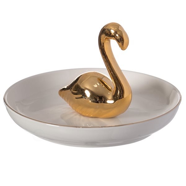 Swan on sale ring holder