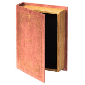 Coffre de rangement brun rustique Vintiquewise de 31,5 po en bois