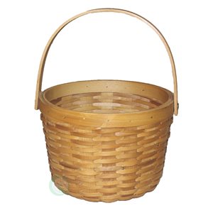 Vintiquewise Small Round Basket