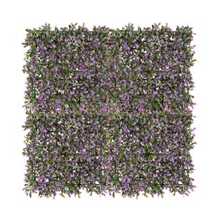 Naturae Decor 20-in W x 20-in H Artificial Lavender Wall Garden Trellis - Pack of 4