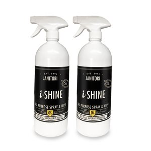 JANITORI i-Shine 1-L Signature Scent All-Purpose Cleaner Spray - 2-Pack