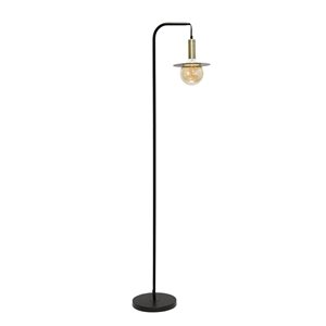 Lalia Home Studio Loft 61-in Black Downbridge Floor Lamp