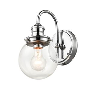 Millennium Lighting Ella 6-in 1-Light Chrome Modern/Contemporary Wall Sconce