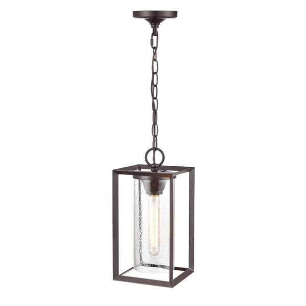 Millennium Lighting Wheatland Powder Coat Bronze Transitional Pendant Light