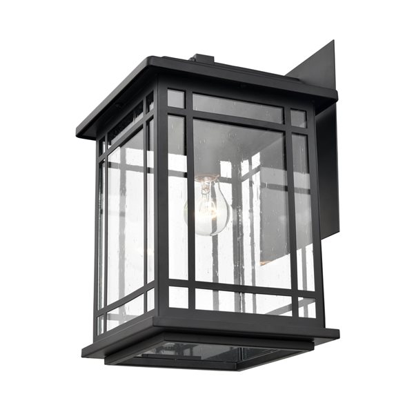 Millennium Lighting Armington 15-in Powder Coat Black 1-Light Outdoor Hanging Lantern