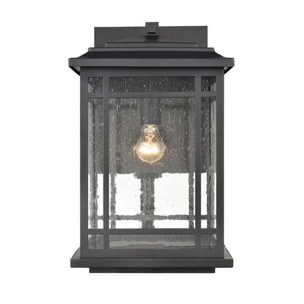 Millennium Lighting Armington 18-in Powder Coat Black 1-Light Outdoor Hanging Lantern