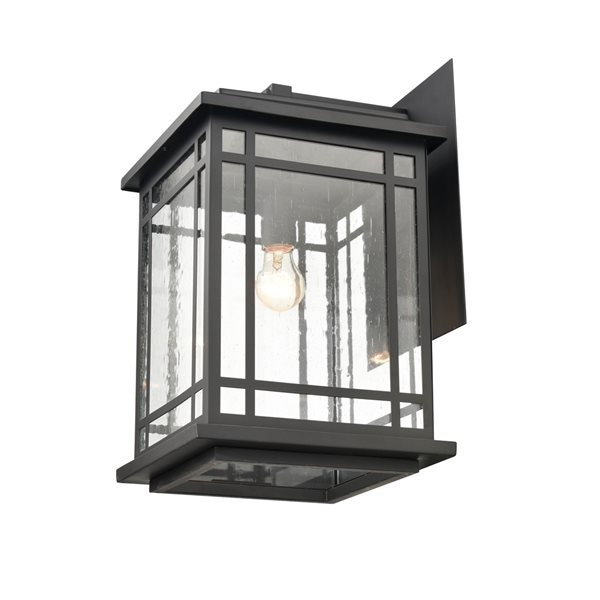 Millennium Lighting Armington 18-in Powder Coat Black 1-Light Outdoor Hanging Lantern