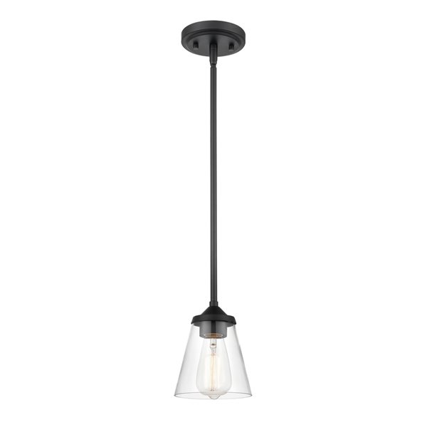 Millennium Lighting Josleen Matte Black Modern/Contemporary Pendant Light