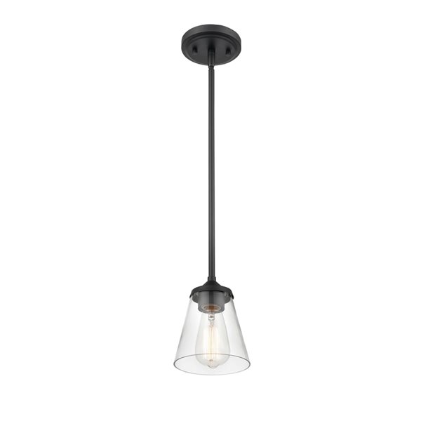 Millennium Lighting Josleen Matte Black Modern/Contemporary Pendant Light