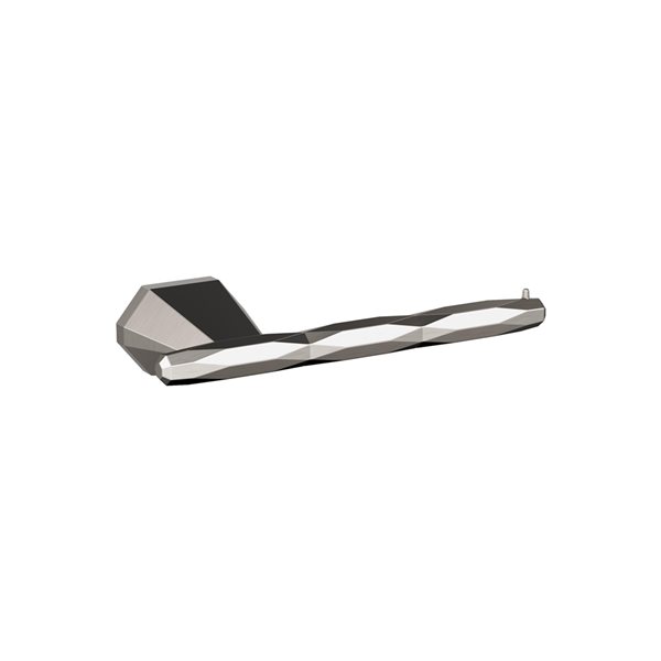 Amerock St. Vincent Brushed Nickel Wall Mount Single Post Toilet Paper Holder