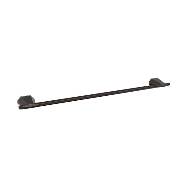 Amerock St. Vincent 24-in Oil-Rubbed Bronze Wall Mount Single Towel Bar