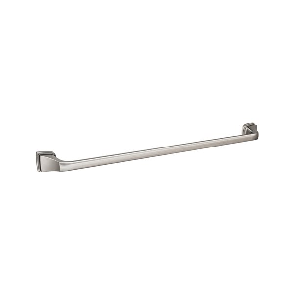 Amerock Revitalize 24-in Brushed Nickel Wall Mount Single Towel Bar