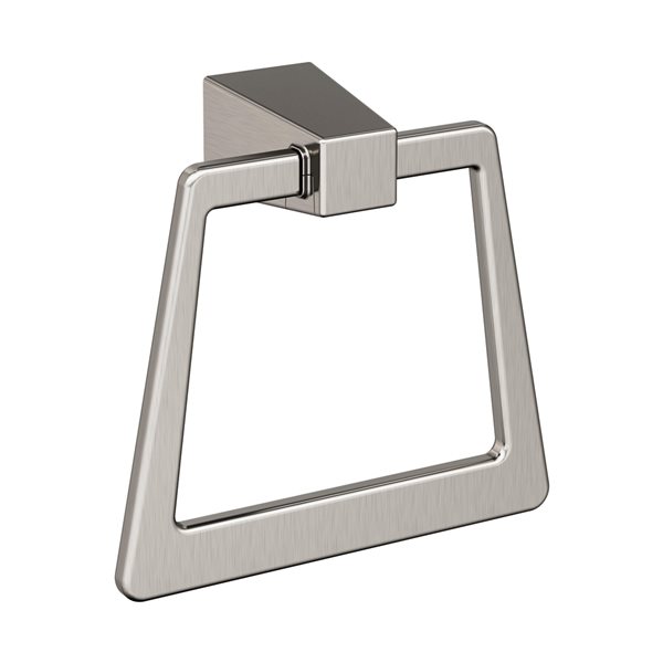 Amerock Blackrock Brushed Nickel Wall Mount Towel Ring