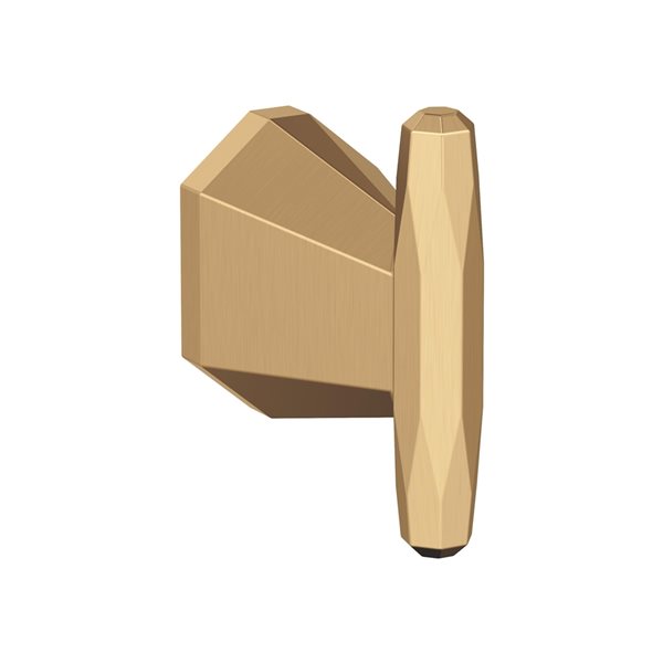 Amerock St. Vincent 1-hook Champagne Bronze Towel Hook