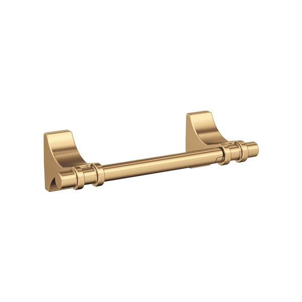 Amerock Davenport Champagne Bronze Wall Mount Double Post Toilet Paper Holder