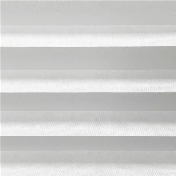 Lumi Home Furnishings 36-in x 72-in White Room Darkening Cordless Indoor Temporary Pleated Shades - 6-Pack