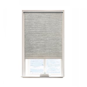 Lumi Home Furnishings 42-in x 72-in Taupe Light Filtering Cordless Indoor Roller Shade