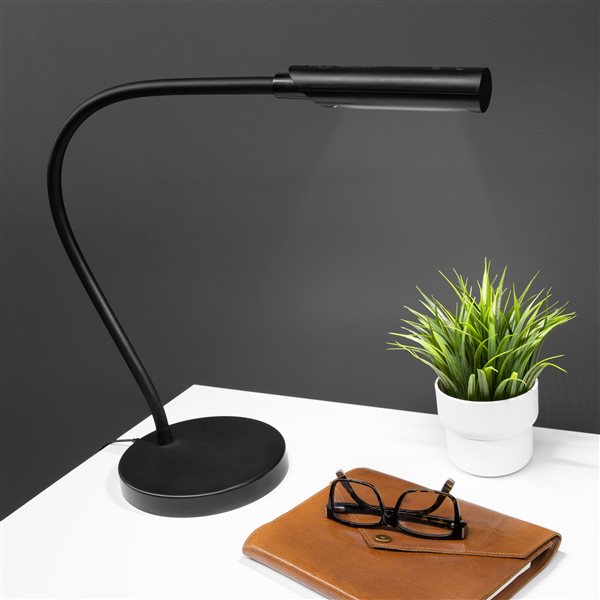 Lampe de travail à DEL UberLight Flex 4200TL de Reliable Corporation noire de 35 po avec base