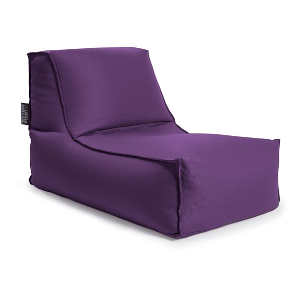 Fauteuil poire d'intérieur/d'extérieur mauve Alpine par Gouchee Home