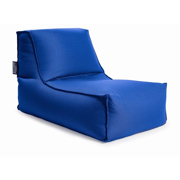 Fauteuil poire d'intérieur/d'extérieur bleu Alpine par Gouchee Home