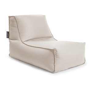 Fauteuil poire d'intérieur/d'extérieur beige Alpine par Gouchee Home