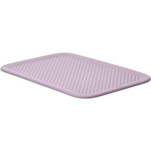 Superio Brand 7-in x 7-in Lilac Latching Plastic Lid
