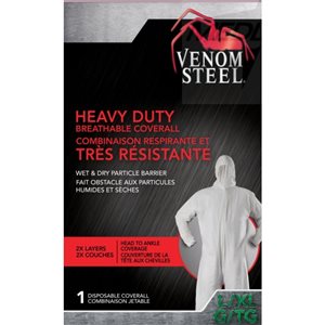 Venom Steel White Heavy Duty Coverall XL