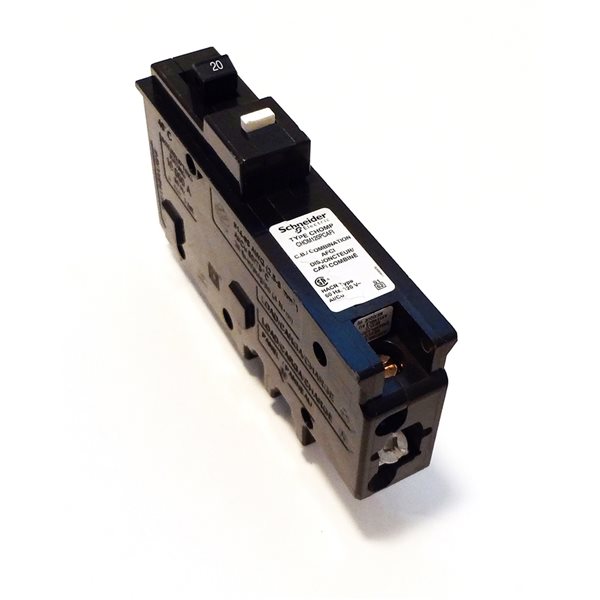 Homeline 20-Amp Single Pole AFCI Plug-In Circuit Breaker