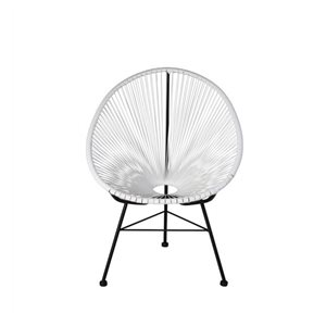 Plata Import White Acapulco Chair