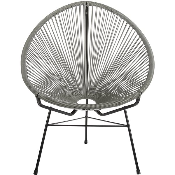 Plata Import Grey Acapulco Chair DI-ACA-GREY | RONA