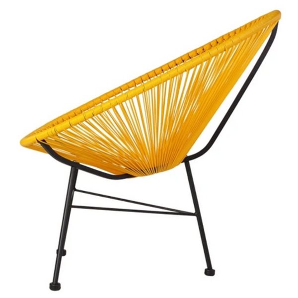 Yellow deals acapulco chair