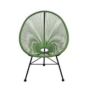 Plata Import Green Acapulco Chair