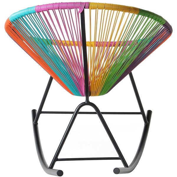 Plata Import Multicolour Rocking Acapulco Chair