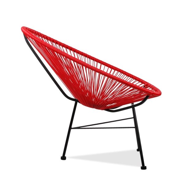 Plata Import Red Acapulco Chair