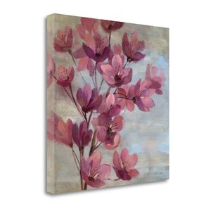 Tangletown Fine Art "April Blooms II" by Silvia Vassileva 35-in H x 35-in W Canvas Print
