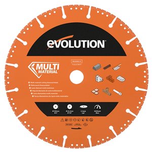 Evolution 9-in Segmented Metal Cutting Diamond Blade with 7/8-in Arbour