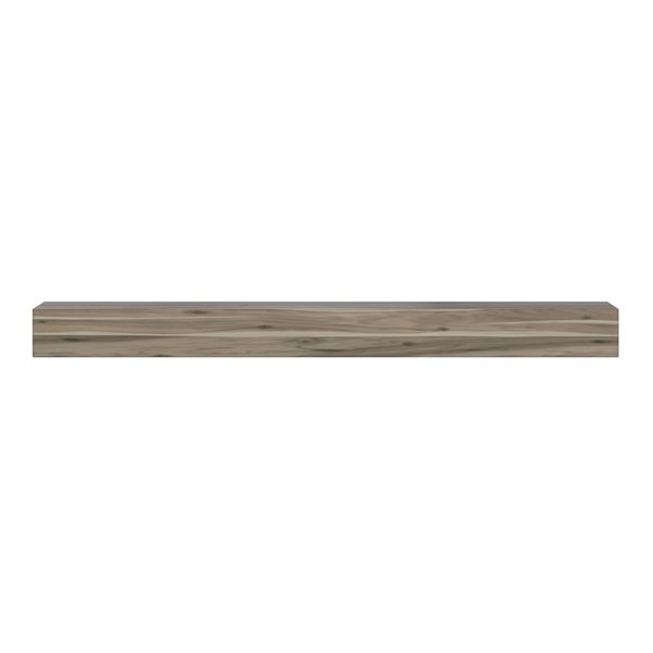 Pearl Mantels 72-in W x 5-in H x 9-in D Ash Asian Hardwood Wood Mantel Shelf