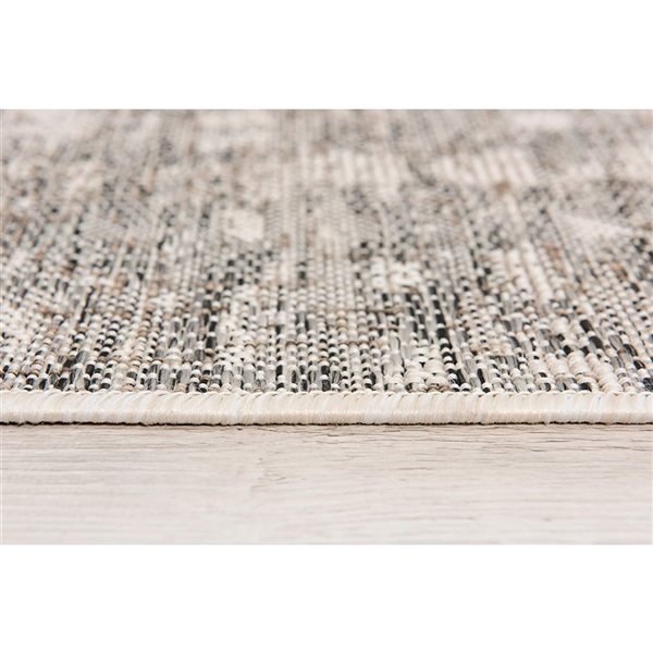 Rug Branch Modern Scandinavian  Grey Beige Indoor/ Outdoor Area Rug - 5x7