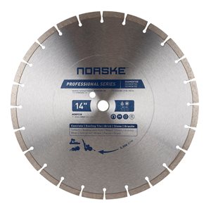 Norske 14-in Dry Cut Only Segmented Diamond Blade