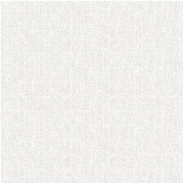 Laura Ashley 56-sq. ft. Canvas White Non-Woven Paintable Textured Unpasted Paste the Wall Wallpaper