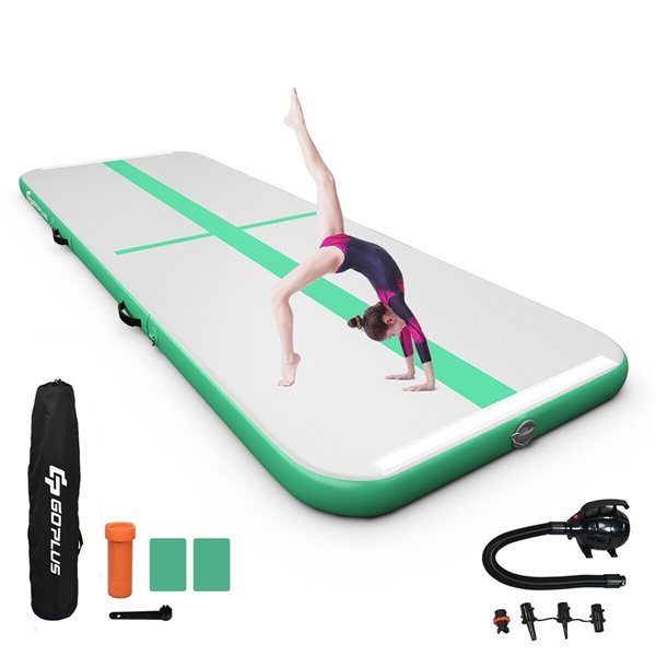 Costway 39.6-in x 156-in Green Plastic Yoga Mat Carrying Strap/Handle  SP37189GN