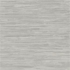 InHome 28.6-sq. Ft. Grey Vinyl Textured Abstract 3D Self-adhesive Peel and Stick Wallpaper